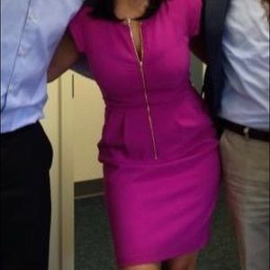 Rebecca Taylor Fuschia Dress Size 4